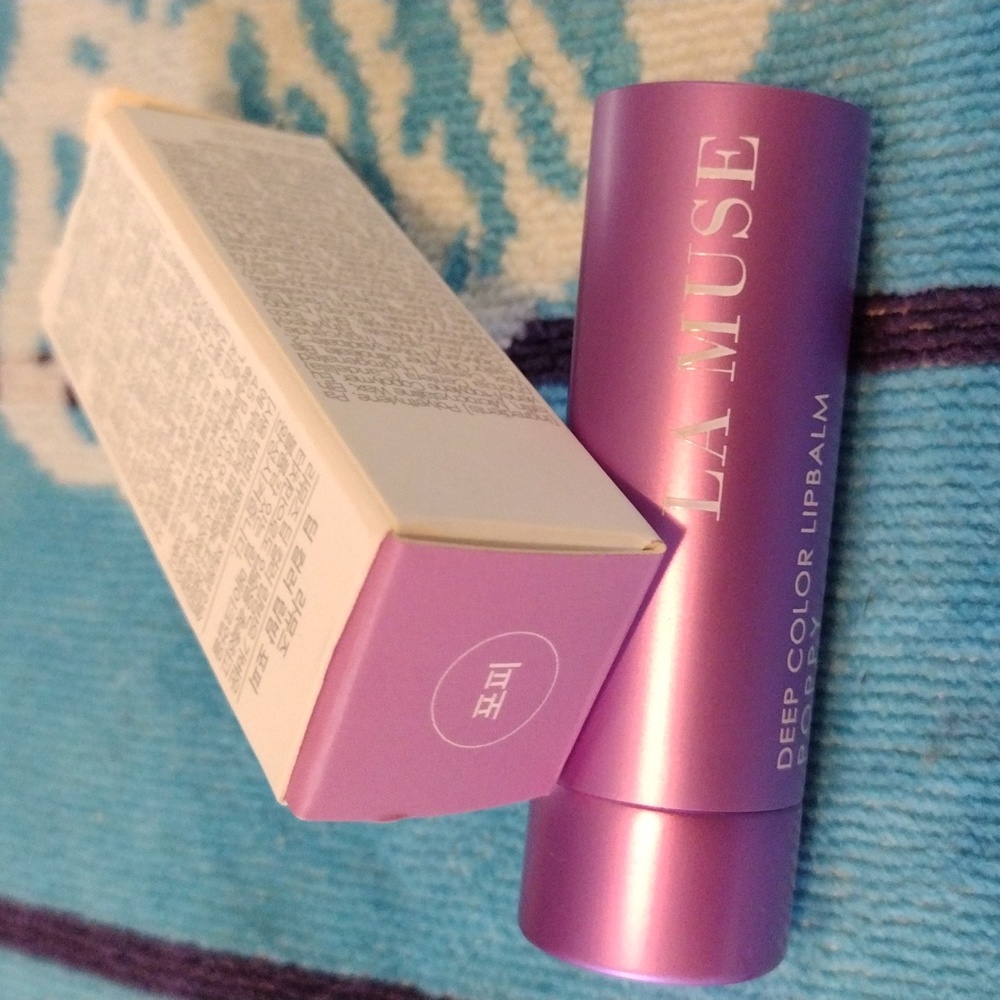 LaMuse Deep Color-Poppy Lip Balm